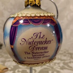 RAUCH The Nutcracker Dream Ornament  Vintage. 90’s  Scene  4